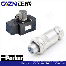 Parker Proportionalventilstecker, 7Pin Magnetventilsteckerstecker